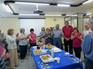 Comemoração dos aniversariantes dos meses julho e agosto