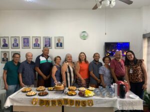 Comemoração dos aniversariantes em Manaus