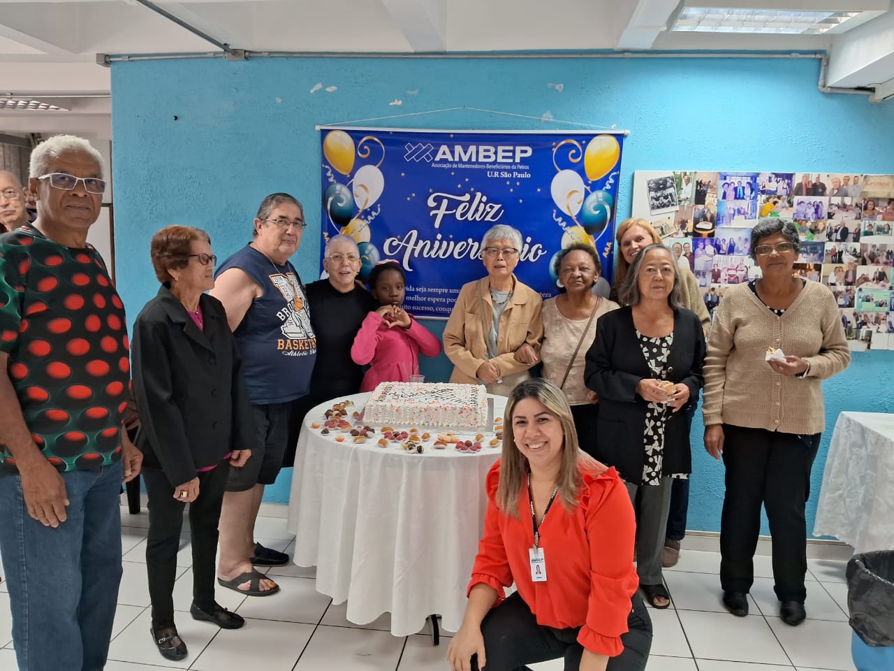 Comemoração dos aniversariantes do trimestre em São Paulo