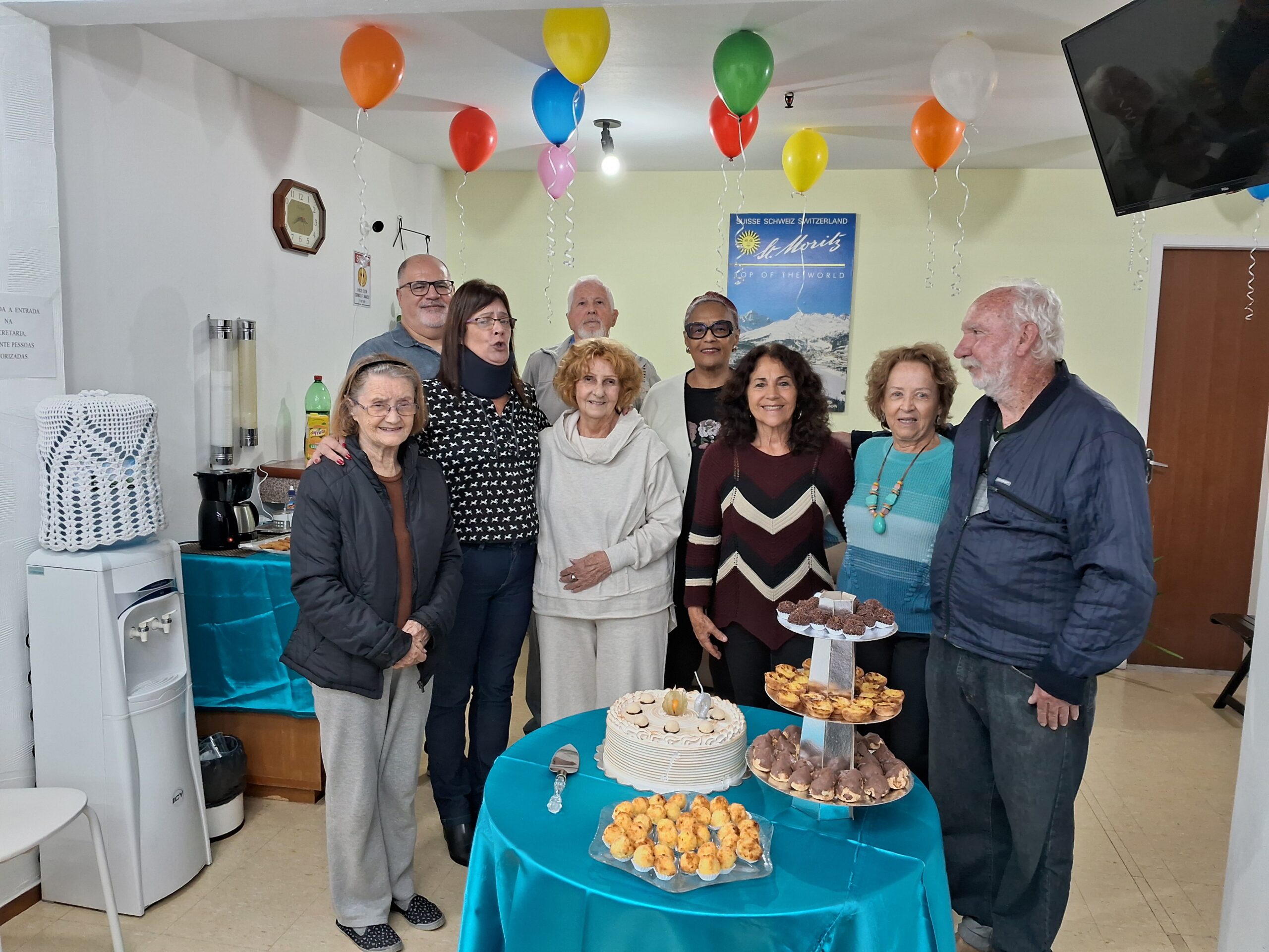 Comemoração dos aniversariantes do trimestre em Petrópolis