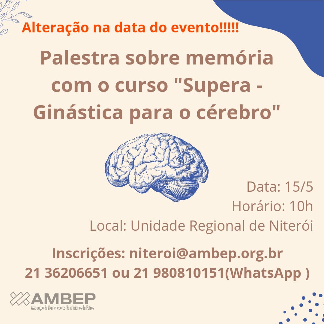 Palestra sobre memória na Unidade Niterói