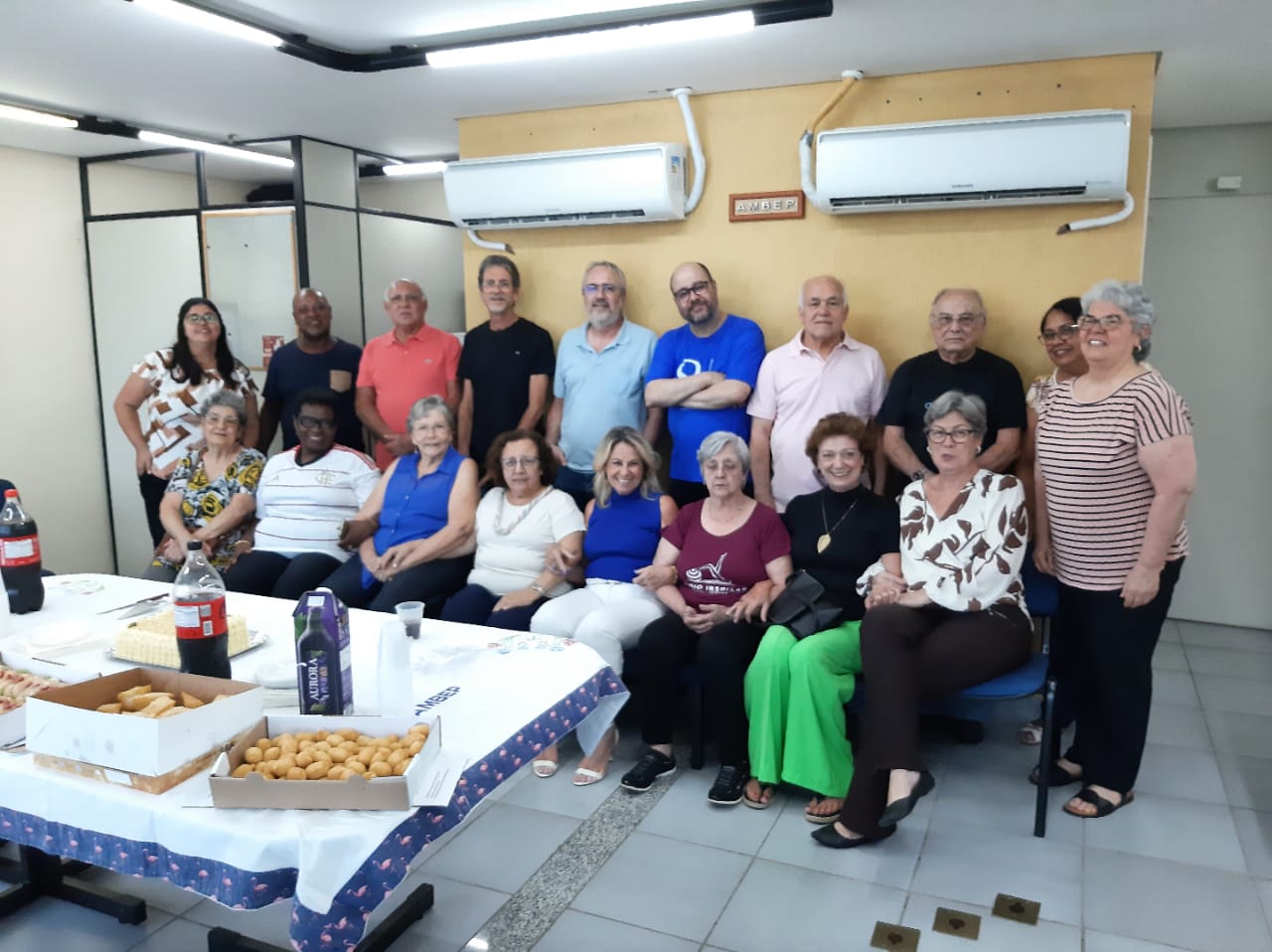 Comemoração dos aniversariantes em Campinas