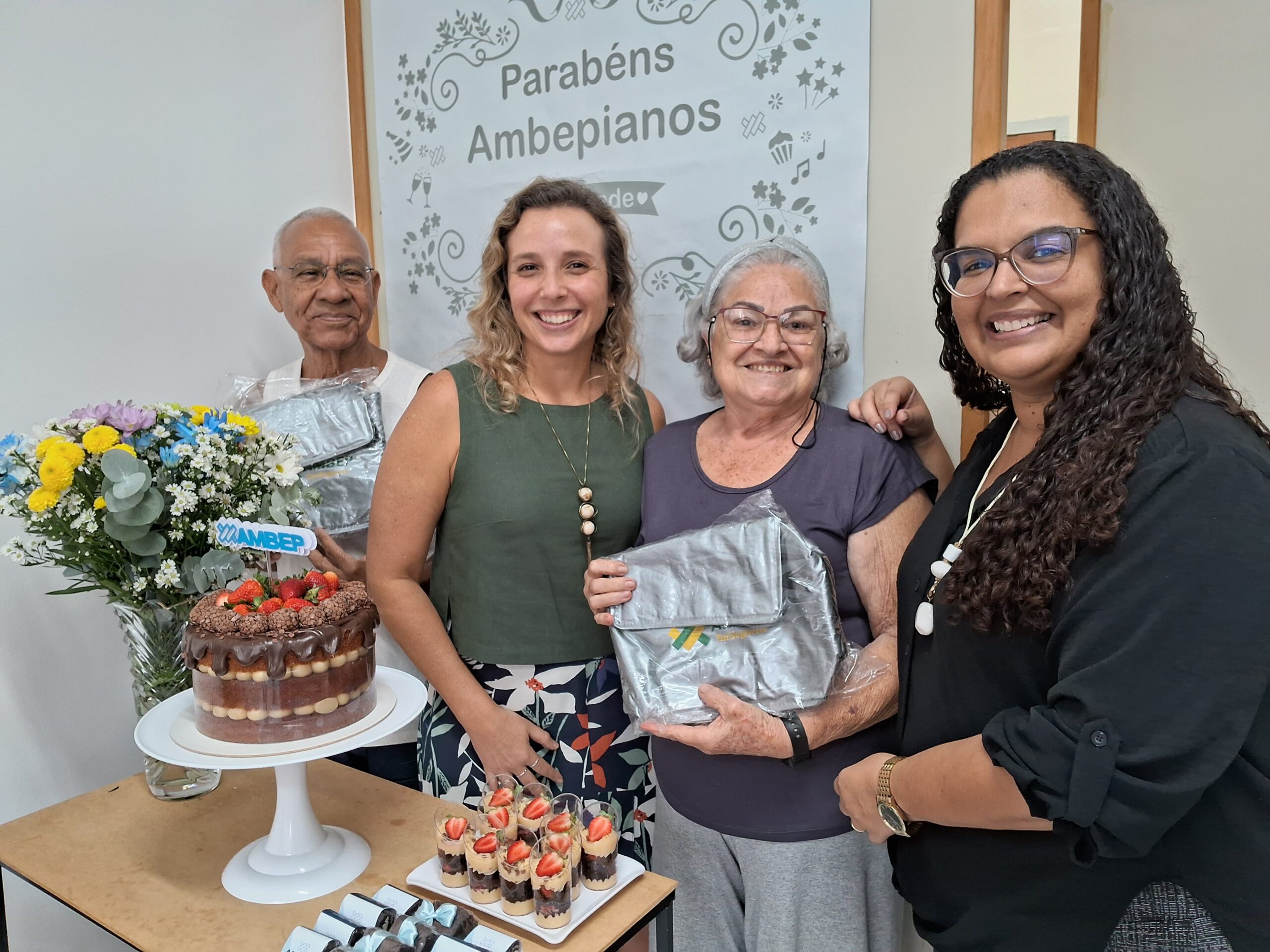 Comemoração dos aniversariantes do trimestre em Duque de Caxias