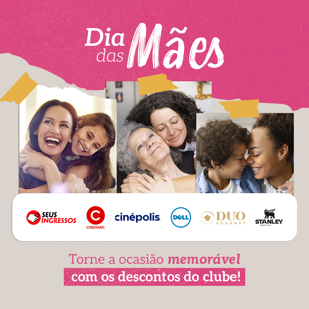 Desconto para comprar o presente da sua mãe