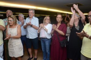 Comemoração dos aniversariantes do trimestre em Santos