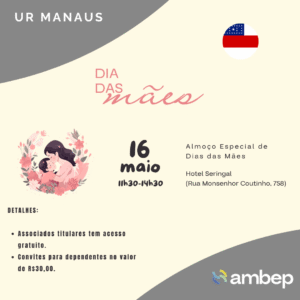 UR Manaus anuncia comemoração de Dia das Mães
