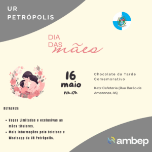 UR Petrópolis anuncia celebração de Dia das Mães
