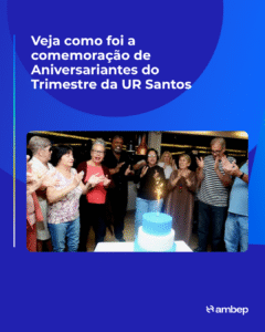 Veja como foi a comemoração de Aniversariantes do Trimestre da UR Santos