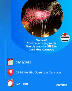 Vem aí! Confraternização de fim de ano da UR São José dos Campos