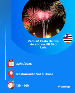 Vem aí! Festa de fim de ano na UR São Luís