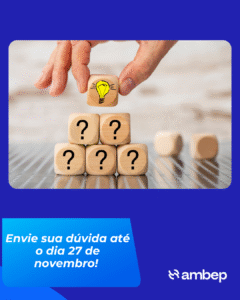 Envie sua dúvida até o dia 27 de novembro para o Núcleo Pré-70 e Pensionistas!