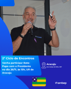 Vem aí! Bate-papo com presidente na UR Aracaju