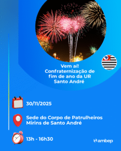 Vem aí! Confraternização de fim de ano da UR Santo André