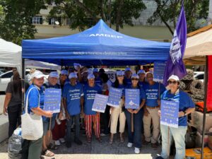 AMBEP presente na Vigília pelo fim dos PEDs
