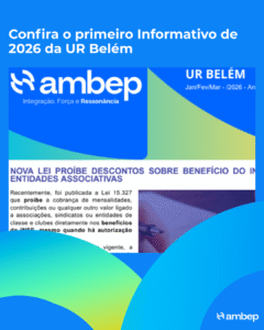 Confira o primeiro Informativo de 2026 da UR Belém