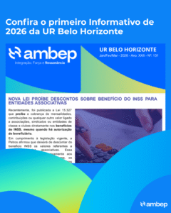 Confira o primeiro Informativo de 2026 da UR Belo Horizonte