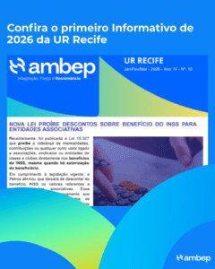 Confira o primeiro Informativo de 2026 da UR Recife