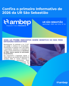 Confira o primeiro Informativo de 2026 da UR São Sebastião