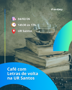 Café com Letras de volta na UR Santos