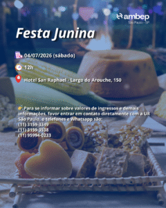 Vem aí! Festa Junina da UR São Paulo